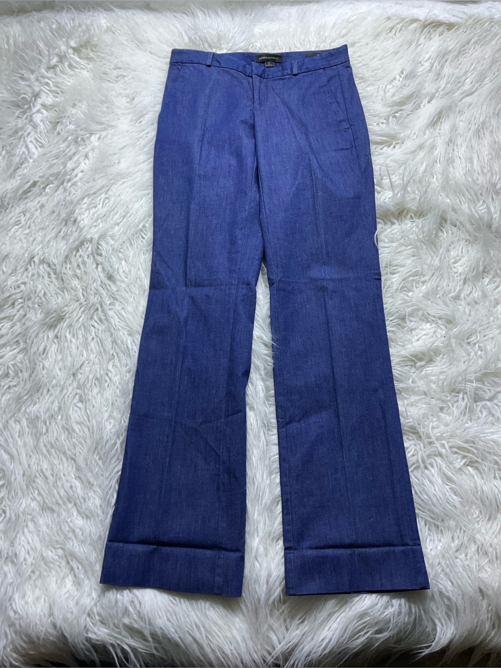 Banana Republic Logan Blue‎ Denim Trousers